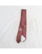 HERMES Brown Silk Tie