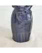 Stoneware Subject Blue Woman Signed Louis JOUBERT