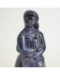 Sujet en Grès Femme Bleue Signé Louis JOUBERT