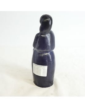 Stoneware Subject Blue Woman Signed Louis JOUBERT