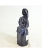 Sujet en Grès Femme Bleue Signé Louis JOUBERT