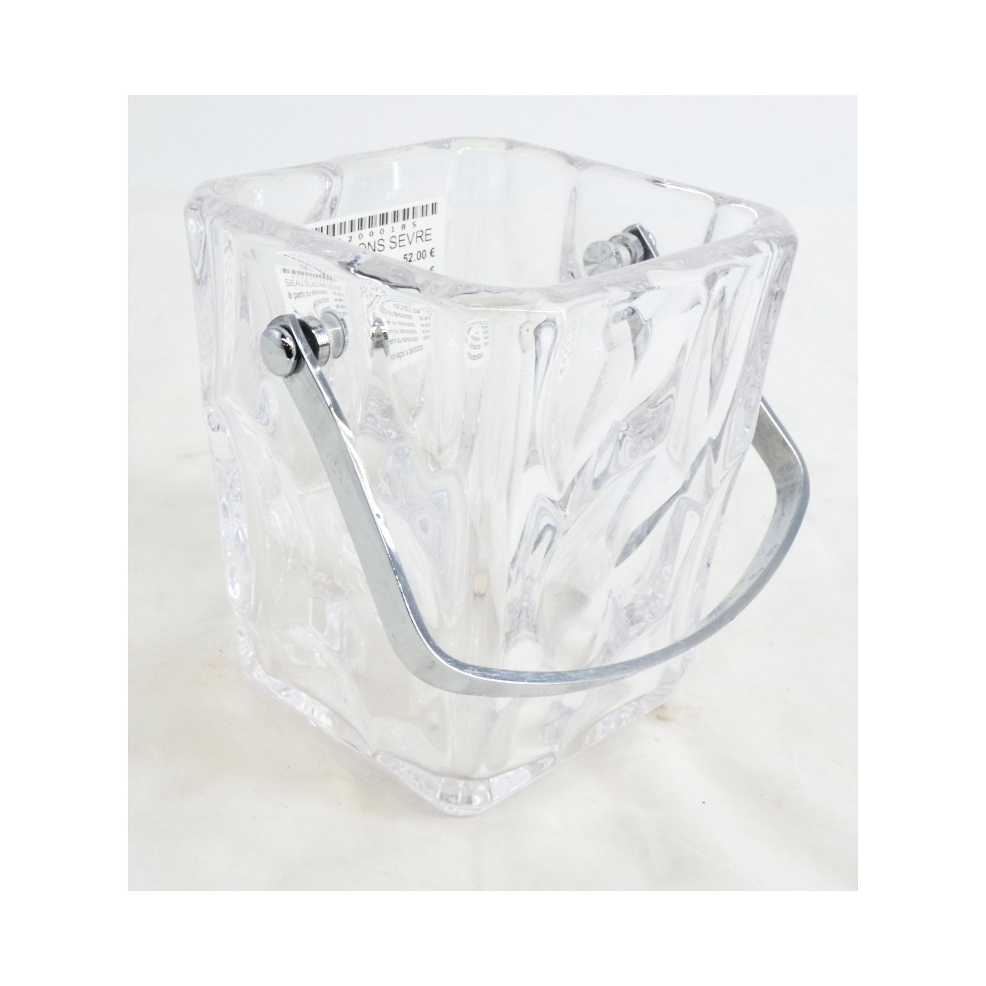 SEVRES Crystal Ice Bucket SEVRES Crystal Ice Bucket