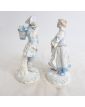 Couple en Porcelaine Polychrome