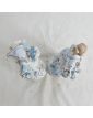 Couple en Porcelaine Polychrome