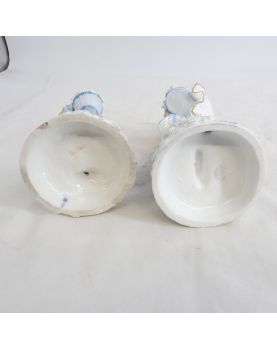 Polychrome Porcelain Couple