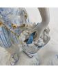 Couple en Porcelaine Polychrome
