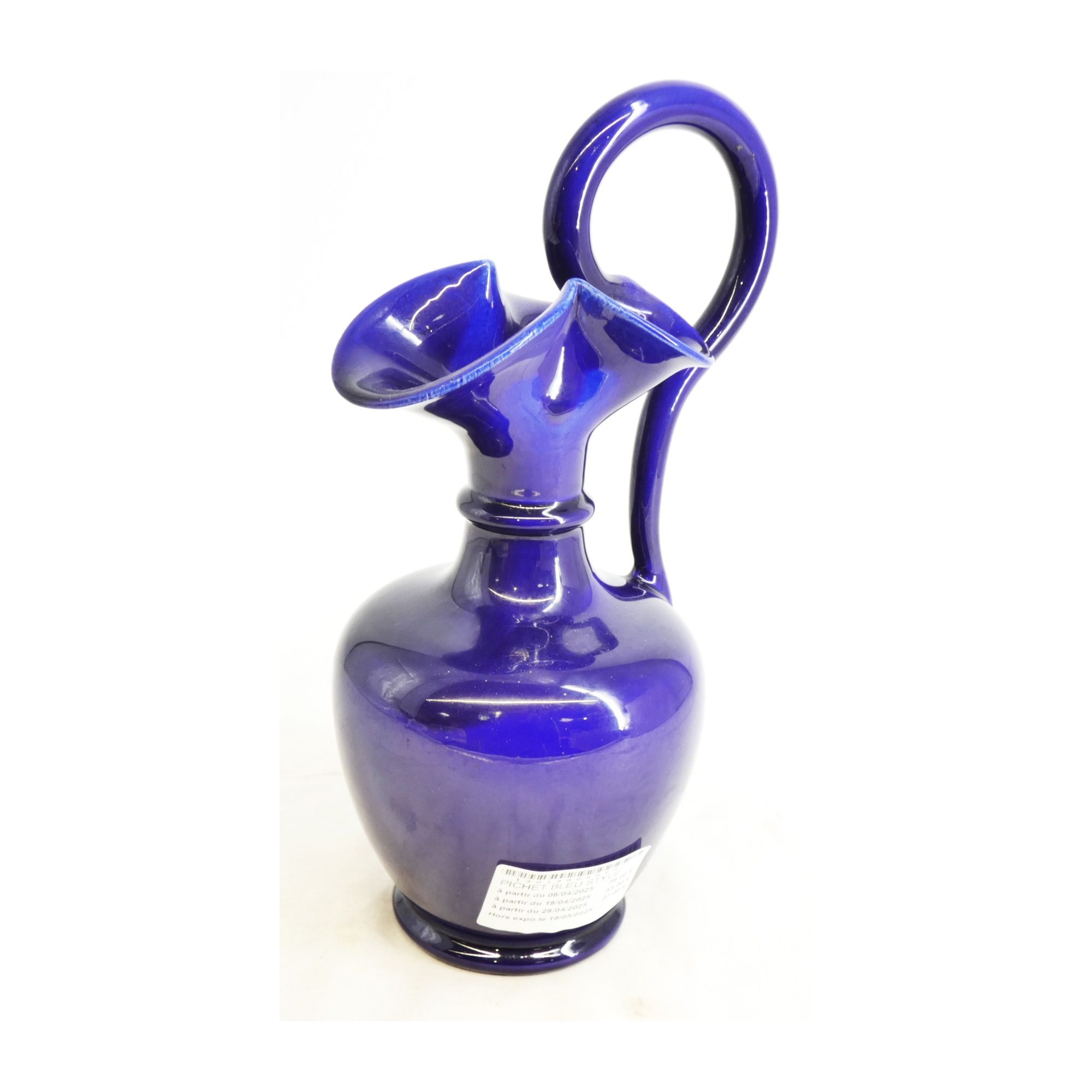 Renaissance Style Blue Pitcher Renaissance Style Blue Pitcher