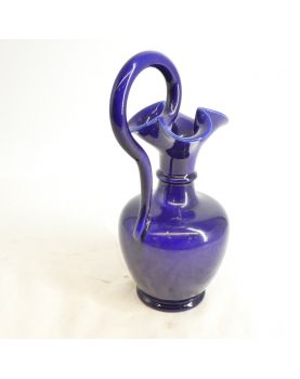 Renaissance Style Blue Pitcher