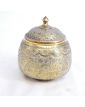 Small Persian Brass Covered Box