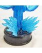 Large Subject Pair of Blue Birds in Blown Glass Attributed to Murano