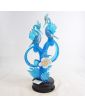 Large Subject Pair of Blue Birds in Blown Glass Attributed to Murano