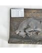 Scène Taureau dans Arène en Bronze Signé Paul Louis LOISEAU-ROUSSEAU
