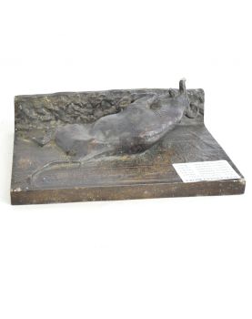 Scène Taureau dans Arène en Bronze Signé Paul Louis LOISEAU-ROUSSEAU