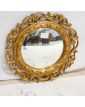 Miroir de Sorcière Bombé Cadre Mouluré et Ajouré