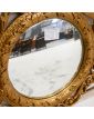 Miroir de Sorcière Bombé Cadre Mouluré et Ajouré