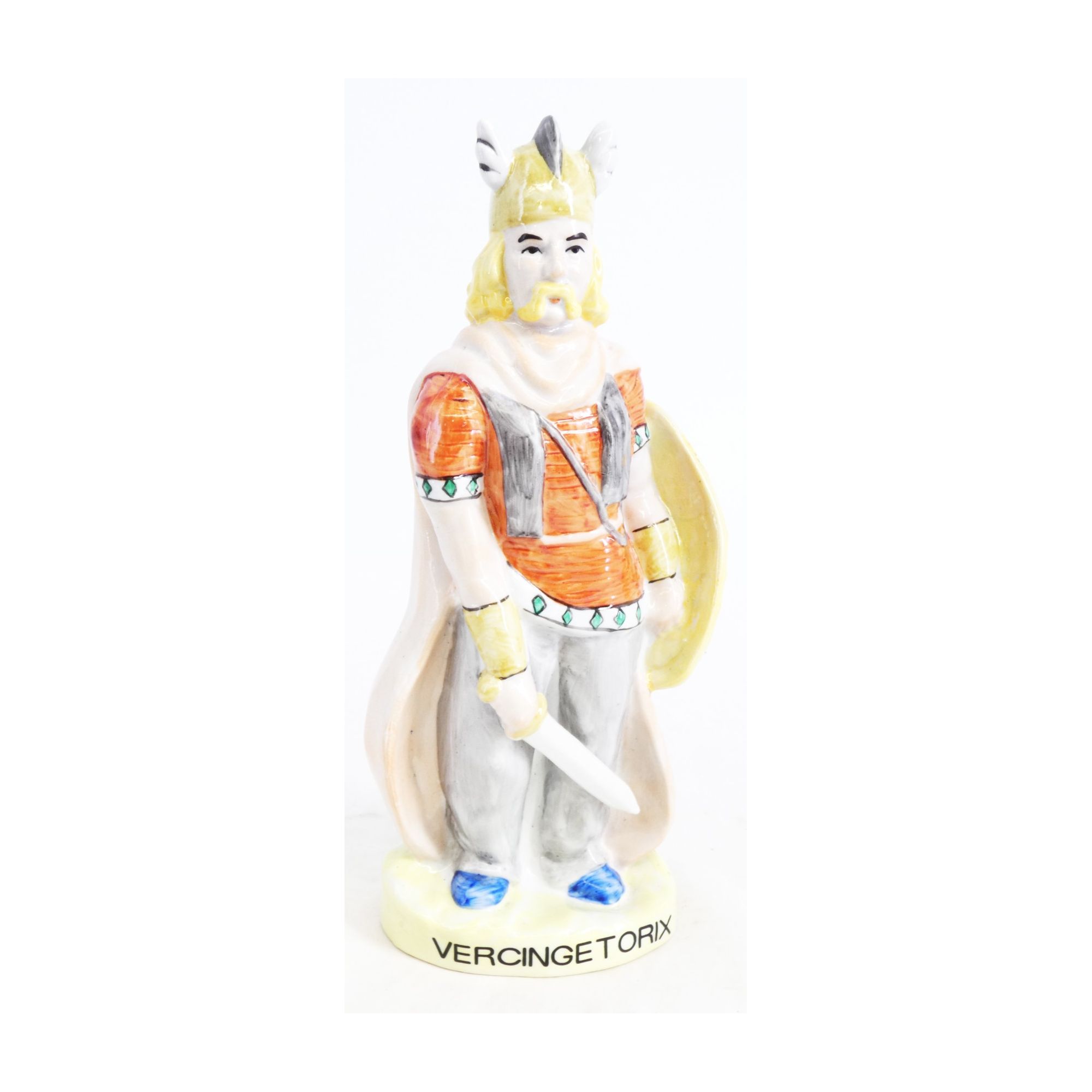 Vercingetorix Subject in Polychrome Earthenware Vercingetorix Subject in Polychrome Earthenware