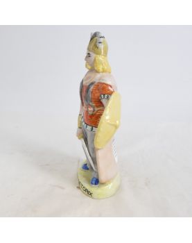 Vercingetorix Subject in Polychrome Earthenware