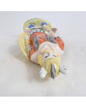 Vercingetorix Subject in Polychrome Earthenware