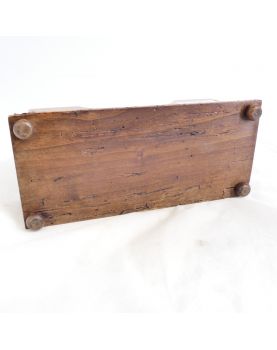 Wooden and Brass Mail Holder