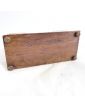 Wooden and Brass Mail Holder