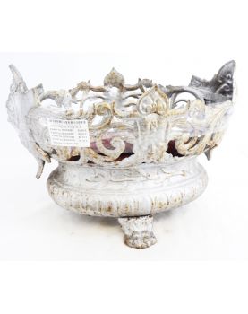 Openwork Cast Iron Planter