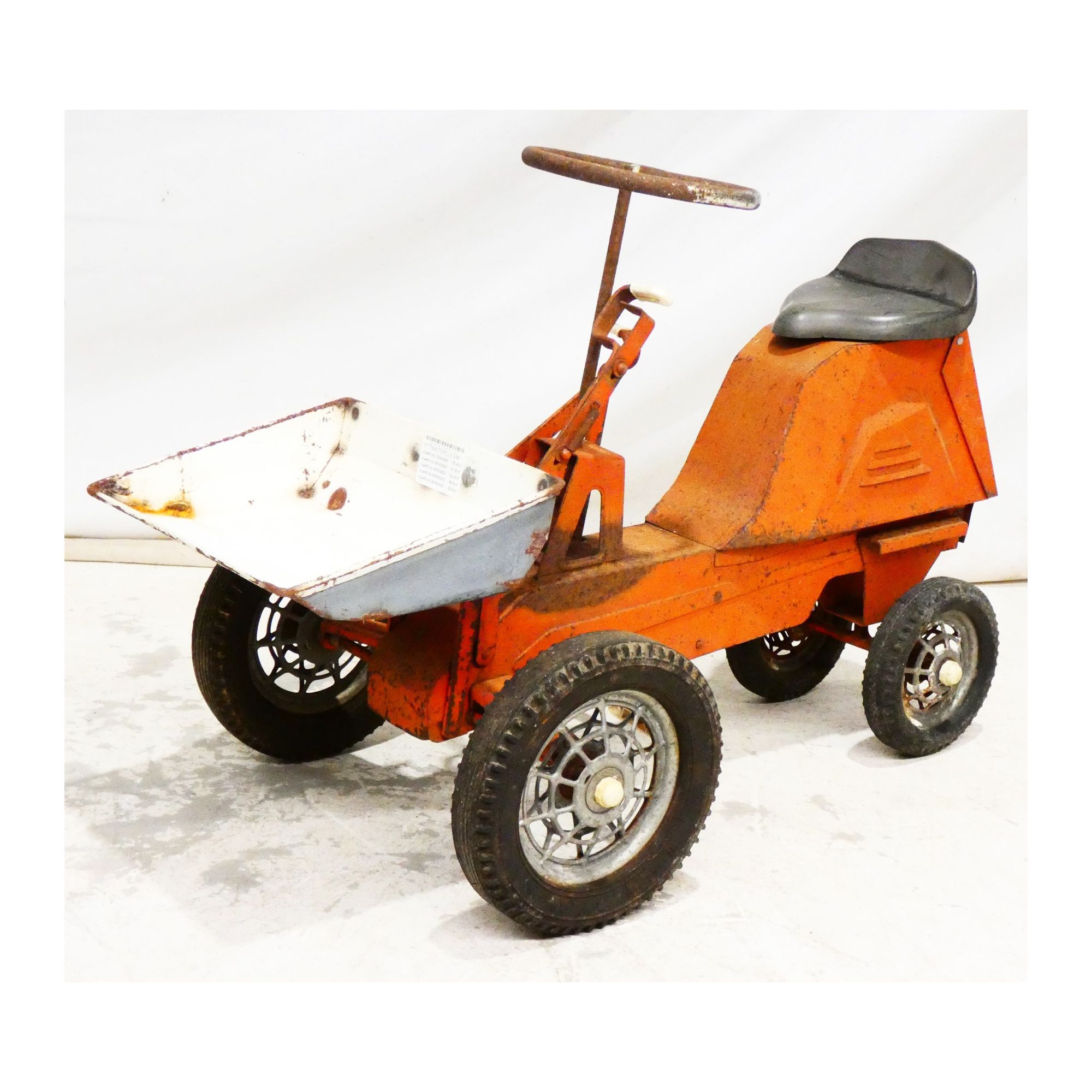 Small Children's Backhoe with Pedals Small Children's Backhoe with Pedals