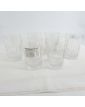 Set of 6 TOMY Crystal Orangeade Glasses