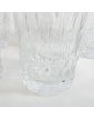 Set of 6 TOMY Crystal Orangeade Glasses