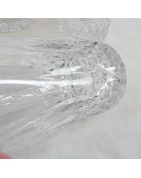 Set of 6 TOMY Crystal Orangeade Glasses