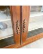 Vitrine en Merisier 2 Portes avec Clé