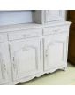 Buffet Deux Corps 5 Portes 3 Tiroirs Gris