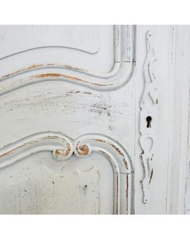 Buffet Deux Corps 5 Portes 3 Tiroirs Gris