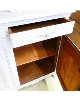 Two-Body Sideboard 5 Doors 3 Drawers Grey