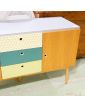 Enfilade Moderne 3 Tiroirs Verts
