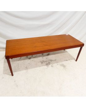 Grande Table Basse Danoise Rectangulaire Attribuée à Henning KJAERNULF