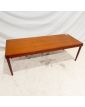 Grande Table Basse Danoise Rectangulaire Attribuée à Henning KJAERNULF