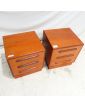 GPLAN Paire de Chevets 3 Tiroirs