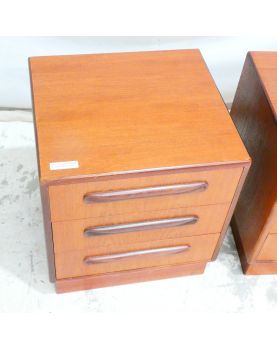 GPLAN Pair of 3-Drawer Bedside Tables