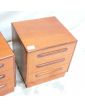 GPLAN Paire de Chevets 3 Tiroirs