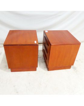 GPLAN Pair of 3-Drawer Bedside Tables
