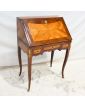 Sloping Desk with Curved Legs and Key