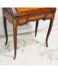 Sloping Desk with Curved Legs and Key