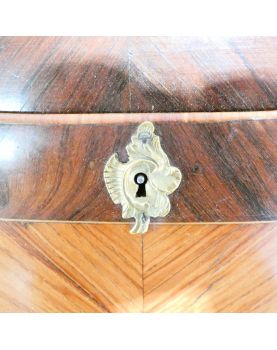 Bureau de Pente Pieds Galbés avec Clé