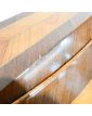 Sloping Desk with Curved Legs and Key