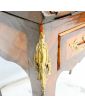 Sloping Desk with Curved Legs and Key