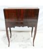 Sloping Desk with Curved Legs and Key