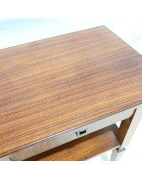 Rosewood Console Table 2 Drawers 1 Top