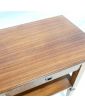 Rosewood Console Table 2 Drawers 1 Top