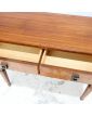 Rosewood Console Table 2 Drawers 1 Top