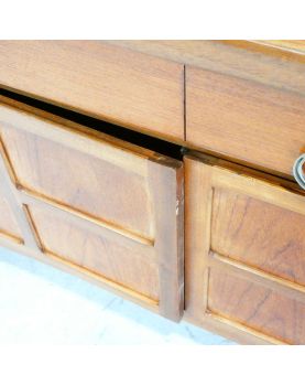 NATHAN Sideboard 3 Drawers 2 Doors 1 Drop-leaf